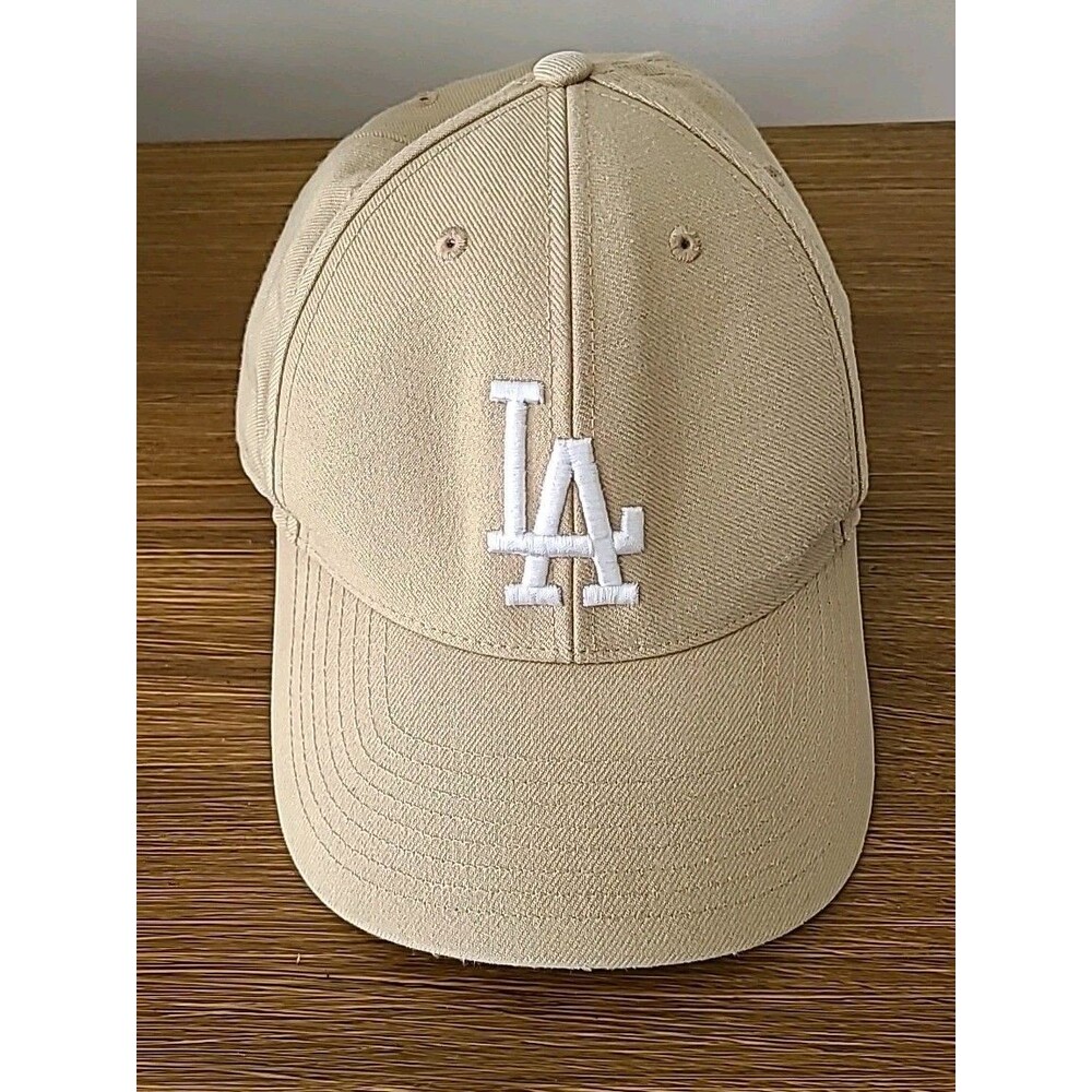 47 Los Angeles Dodgers Adjustable Hat Cap  MLB  Baseball Hat   KHAKI TAN